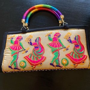 Sweet little colorful boho purse